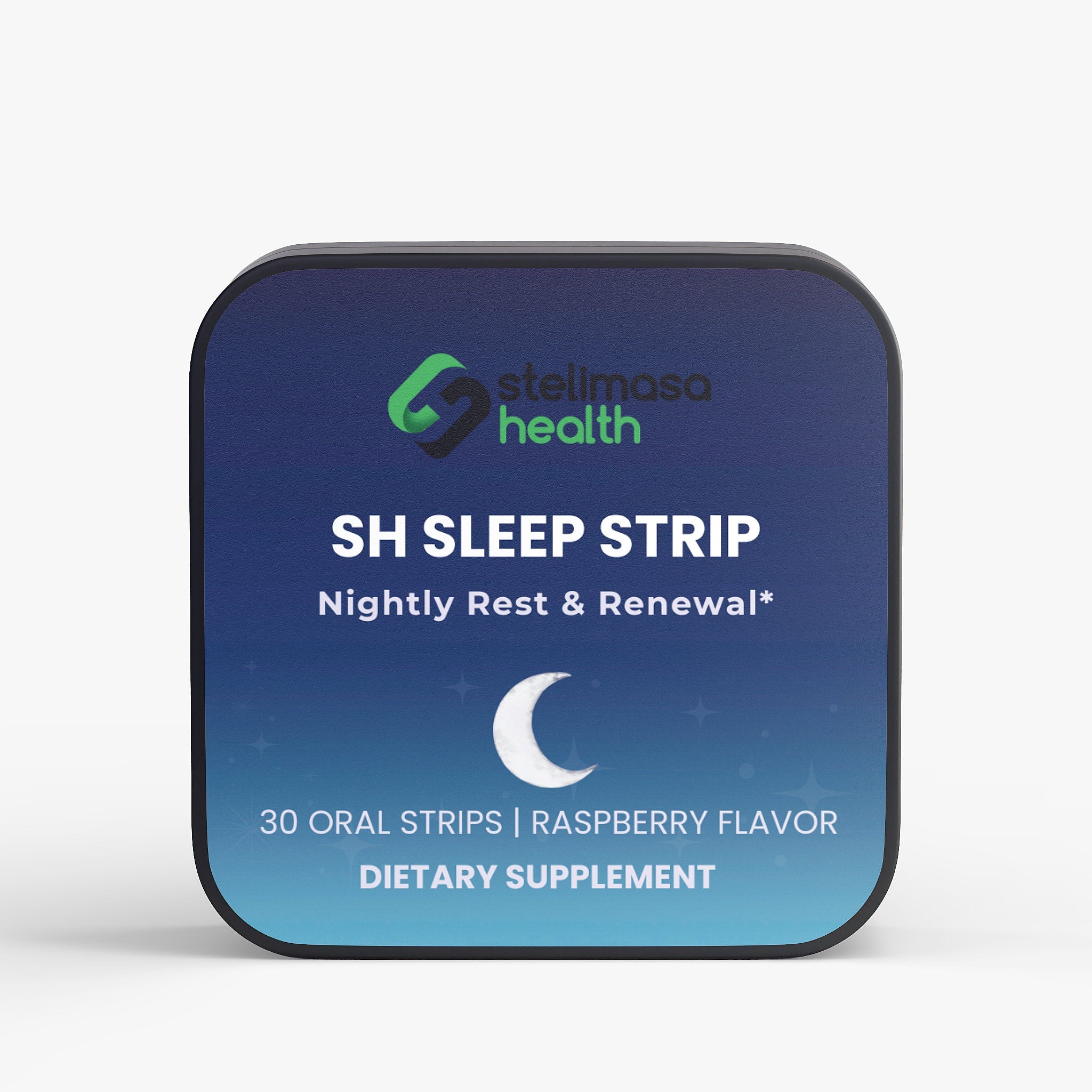 SH Sleep Strip | Melatonin & Herbal Sleep Support Oral Strips - 30 Day Supply - Stelimasa Health